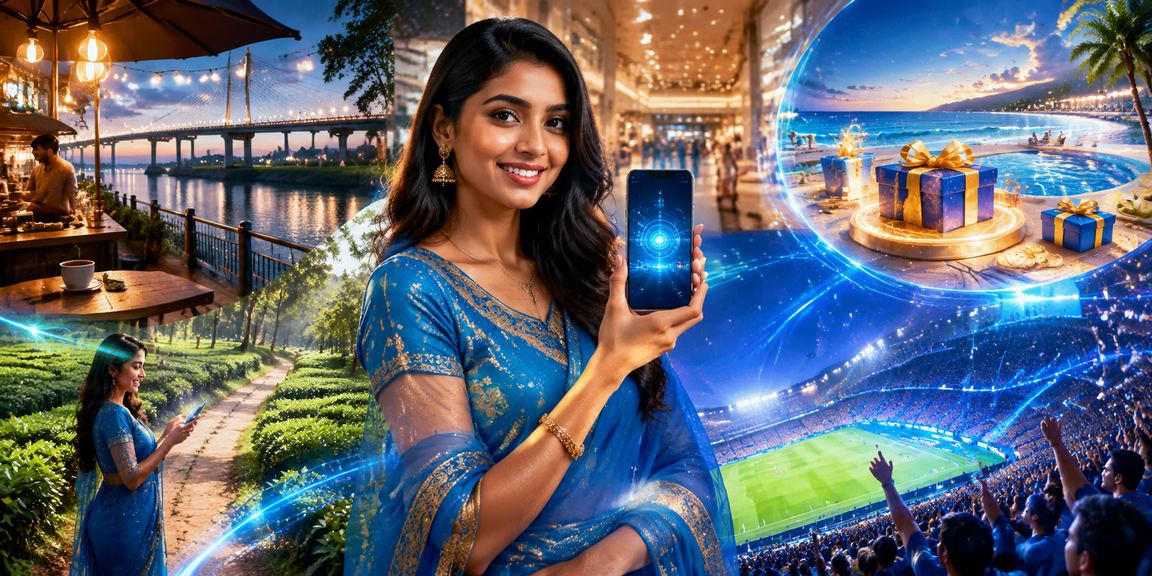বাংলাদেশের চা বাগানে মোবাইলে গেমিং